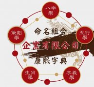 企业有限公司命名取名