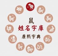 <b>生肖鼠起名宜用字，生肖鼠取名不宜用字</b>