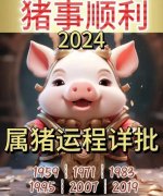 1971年出生的属猪男性在2024年的运势