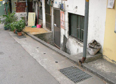 门口道路比院子高怎么办？港