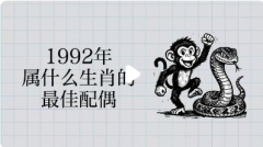 92年屬猴最佳婚配生肖是什麼？